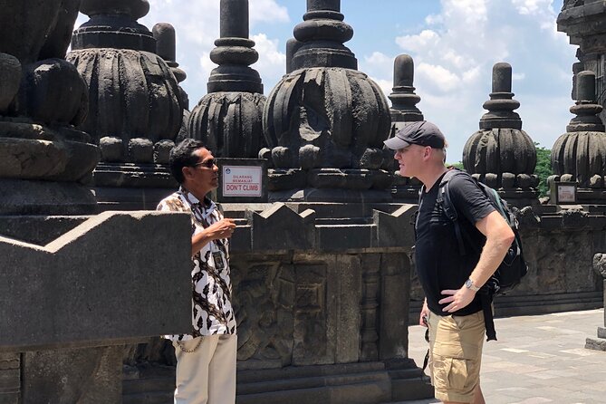 Borobudur Climb up, Merapi, Prambanan All Inclusive Private Tour - Merapi views from Klangon Hill: great scenery, hot midday reality