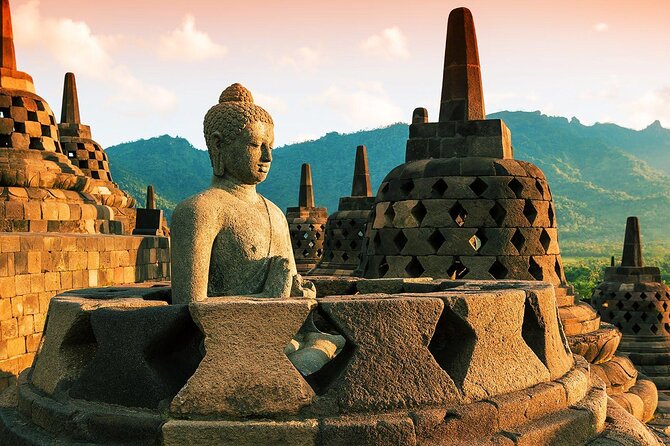 From Yogyakarta: Borobudur &Prambanan-Bromo-Waterfall-Ijen 6 Days - Entering Borobudur and then Prambanan: sunrise plus a classic showdown