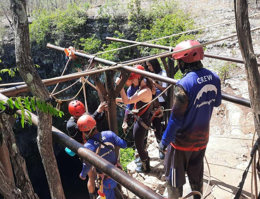 Jomblang Cave & Pindul Cave Including Guide, Lunch & Ticket - Jomblang Cave: the Rope-Harness Descent and the Sunbeam Moment