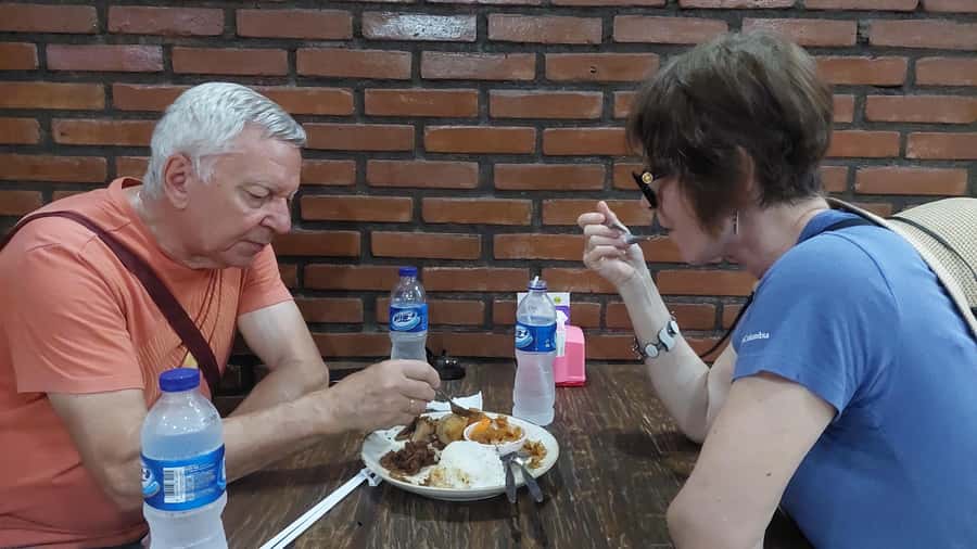 Taman sari water castle, sultan palace & local food tasting - Wijilan gudeg tasting: sweet palm sugar meets savory coconut-spice