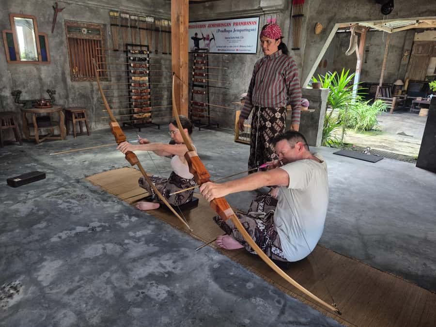 Traditional Archery Class (Jemparingan) - The Mid-Class Break with Coffee or Tea