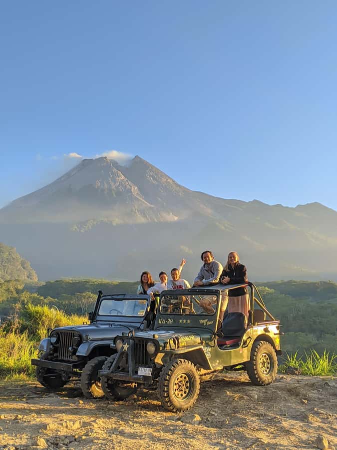 Yogyakarta Jeep 4wd Merapi lava Tour Adventure - Stop at Mount Merapi: the sightseeing window that shapes the day