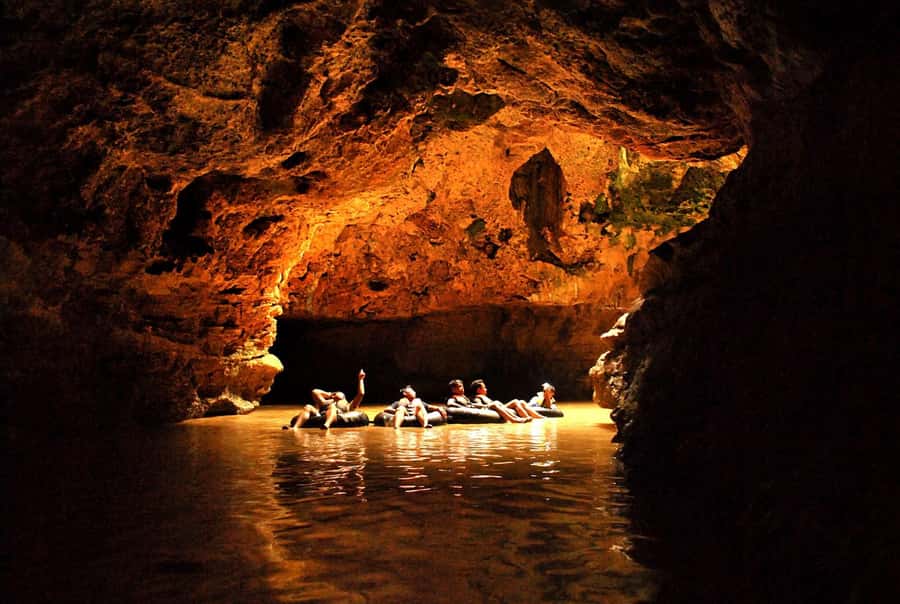 Yogyakarta: Nglanggeran ancient volcano & Pindul cave tour - Pindul Cave: Donut Boat Floating and the Spring Above